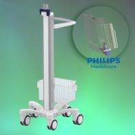 ErgonoFlex Chariot Médical "e Cart Philips 1" Pré-configuration pour Intellivue Series