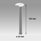 Pole Inférieur de 15 cm pour bras pivotants Philips Intellivue Series
