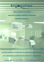Nos Bras médicaux pour Philips Flexible Module Serveur fixation murale